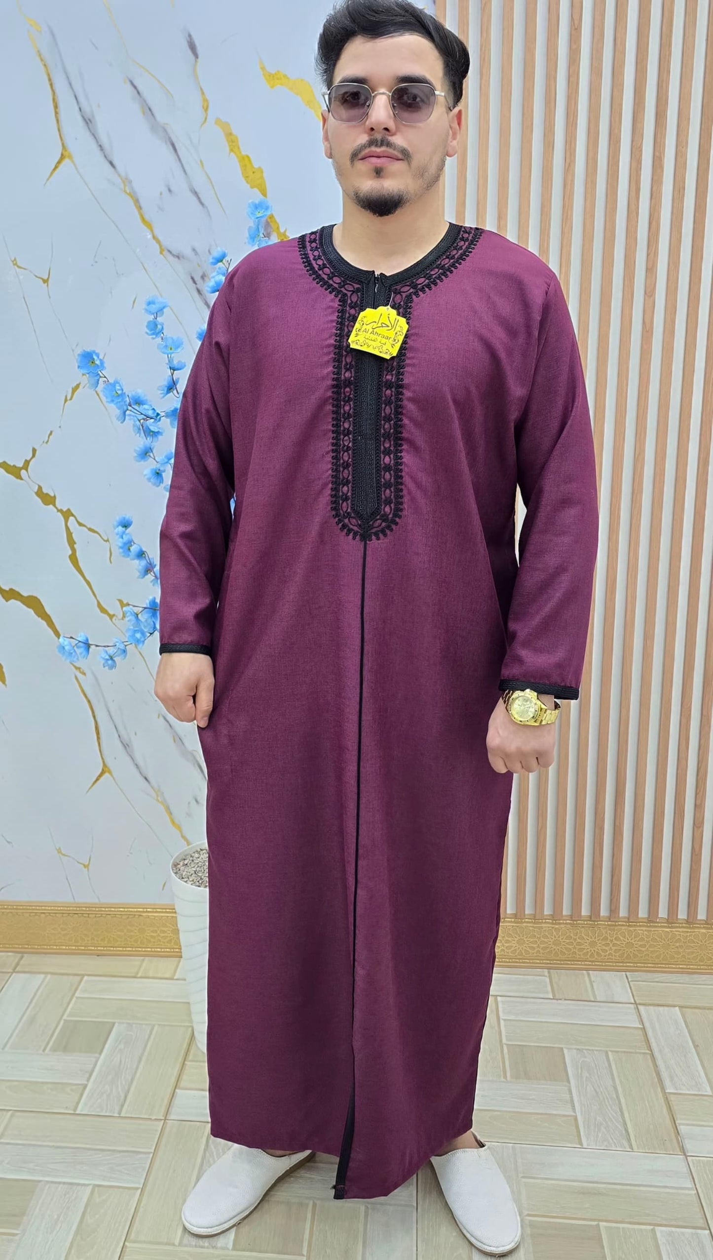 .قميص رجالي فاخر ليوم العيد والمناسبات